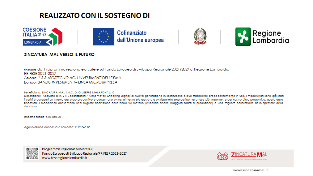 zincatura mal verso il futuro